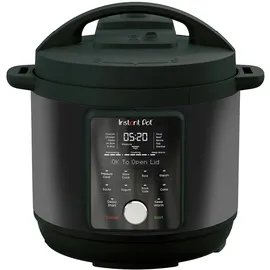 Instant Pot Duo Plus Schnellkochtopf & Slow Cooker, Dampfgarer + Reiskocher, Schwarz
