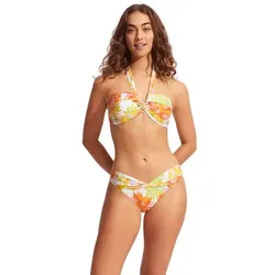 SEAFOLLY Damen Bikinioberteil Palm Springs Halter, Limelight, 40