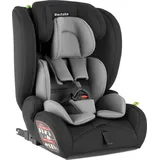 Tectake tectake® Autositz i-Size Zulassung, ISOFIX-Installation und Top Tether, mit Seitenaufprallschutz, längenverstellbarer 5-Punkt-Gurt, 8-fach höhenverstellbare Kopfstütze, ab 15 Monaten von 76 bis 150 cm, Belastbarkeit 36 kg