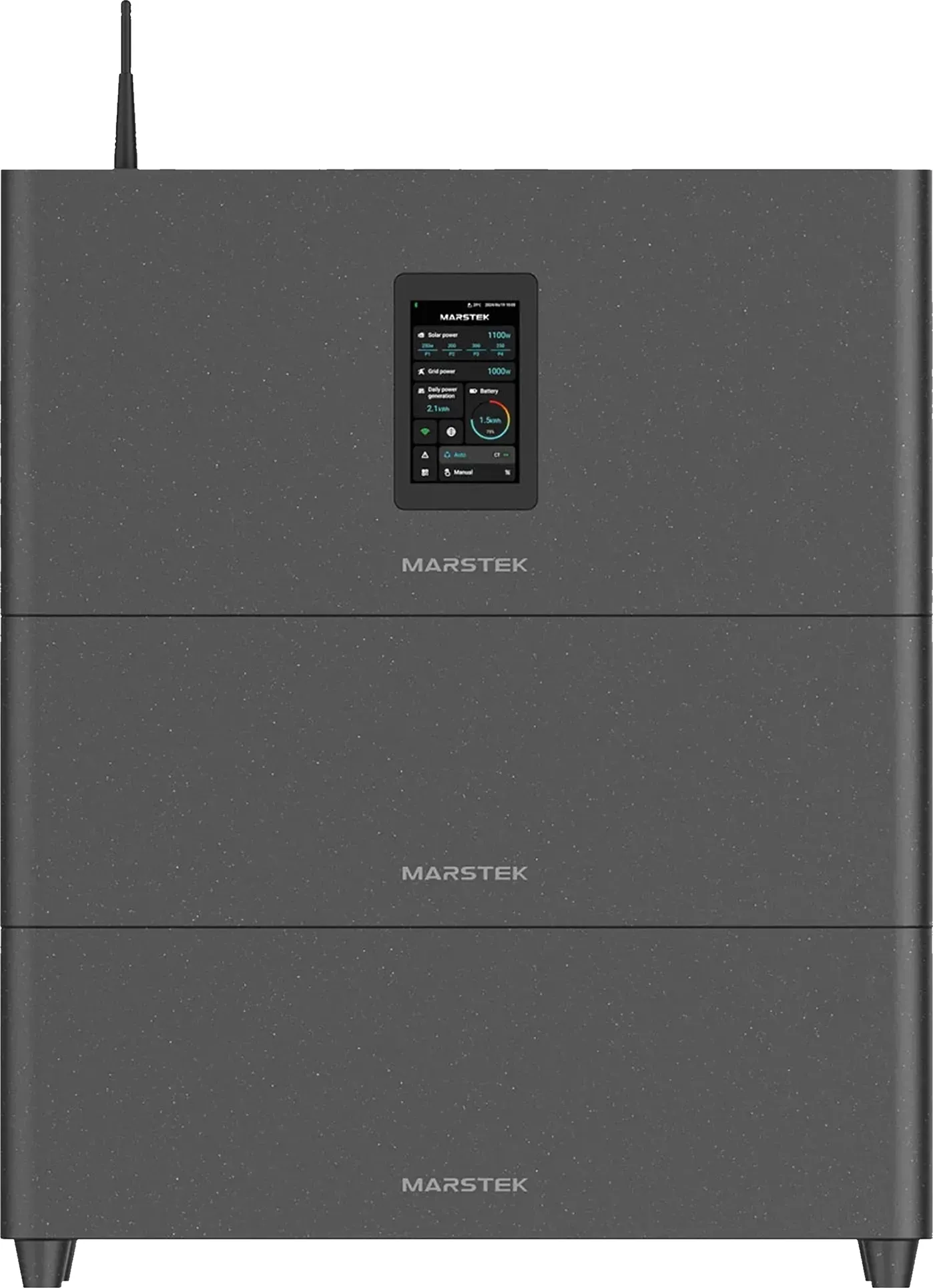Marstek Jupiter C Plus All-In-One Balkonkraftwerk mit Speicher 7.68 kWh - 2x Erweiterungsakku - 0% MwSt. (gem. § 12 Abs. 3 UStG)