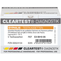 CLEARTEST Syphilis Bluttest 10 Teste 10 Teste1 Pack
