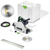 Festool Tauchsäge TS 55 FEBQ-Plus inkl. Führungsschine FS1400 + Sägeblatt
