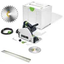 Festool Tauchsäge TS 55 FEBQ-Plus inkl. Führungsschine FS1400 + Sägeblatt