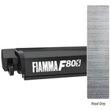Fiamma F80s Markise schwarz, 425cm, Royal grey