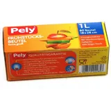 Pely Frühstücksbeutel 1l inkl. Verschlussclipsen 80 St