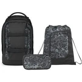 Satch Pack 3-tlg. Street Ink