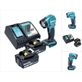 Makita, Arbeitsleuchte, DEADML 815 RT LED Akku Handleuchte 14,4 - 18 V 160 lm + 2x Akku 5,0 Ah + Ladegerät (160 lm)