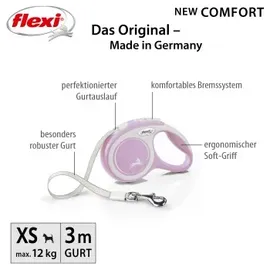 flexi New Comfort Gurt rosa
