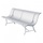 Fermob Louisiane 200 x 72 x 80 cm baumwollweiß