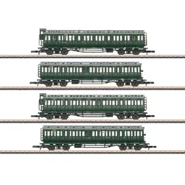 Märklin Personenwagen 87565 Z 4 vierachsige Abteilwagen DB Epoche III Z