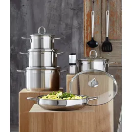 Silit Diamant Topf-Set 9-tlg. 3 x Fleischtopf + Bratentopf + Bratpfanne