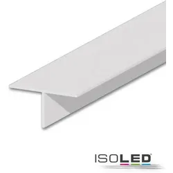 ISOLED Trockenbau T-Profil 12 Aluminium weiß RAL 9003 200cm