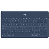 Logitech Keys-to-Go mit iOS-Sondertasten, Classic Blue, Bluetooth, UK (920-010060)