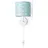 Paco Home Wandlampe Kinderzimmer Stofflampenschirm Rund Wandleuchte Mond Sterne E14 Mit Stecker Und Kabel