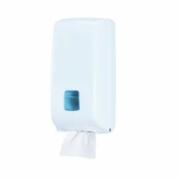VEPATIM Spender INTRO für gefaltete Tissue Faltwischtücher Putztücher Wischtücher weiß