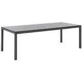 Solpuri Classic Gartentisch 220x100cm Aluminium/HPL Dunkelgrau