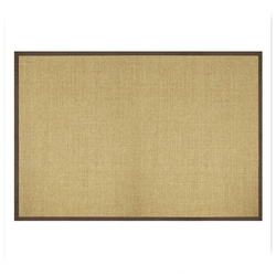 Karat Sisal-Teppich Amazonas   Natur   Bordüre: Sahara / Cappuchino