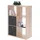 Z2 Raumteiler 73 x 107 x 33 cm Eiche