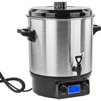 Denner-Edition Edelstahl Einkochautomat DEA2000DX - Hellgrau