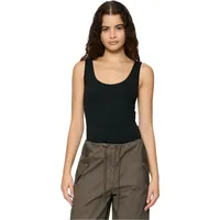 URBAN CLASSICS Ladies Organic Tank 2 Pack Body - Schwarz