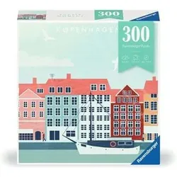 RAVENSBURGER 12000769 Erwachsenenpuzzle 300 Teile City Kopenhagen