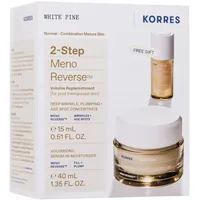 Korres WHITE PINE 2-Step Meno Reverse Gesichtspflegeset zum Vorteilspreis,