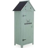 Sansibar Garten- SANSIBAR Gerätehaus ROSKILDE - grün