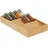 Relaxdays Gewürzregal für die Schublade 20 x 5 x 38 cm Natur