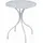 vidaXL Bistro-Set 3-tlg. grau-weiß