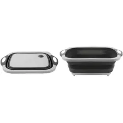Mesa Schneidebrett, Multifunktionsschale ideal zum Schneiden, putzen und waschen von Gemüse und vieles mehr.