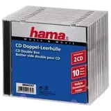 Hama CD-Leerhülle Standard Doppel (10er-Pack)