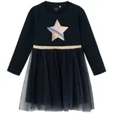 NAME IT Tüllkleid NMFNASTAR LS DRESS blau 98