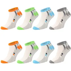Chili Lifestyle Sneaker Socken SUMMER COLOR 8 Paar Baumwolle Weichbund