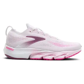 Brooks Glycerin Flex Damen White/Cyber Pink/Argyle 42