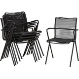 ACAMP Stapelstuhl Alpha Rope 55 x 57 x 83 cm anthrazit 6 St.