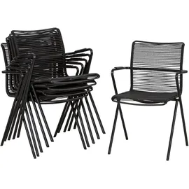 ACAMP Stapelstuhl Alpha Rope 55 x 57 x 83 cm anthrazit 6 St.