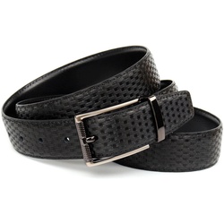 Ledergürtel ANTHONI CROWN, Damen, Gr. 95, schwarz, Rindsleder, unifarben, casual, Gürtel
