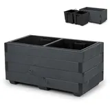 OEM Blumentopf 62 x 33 x 32 cm Anthrazitfarben