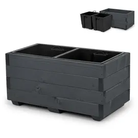 OEM Blumentopf 62 x 33 x 32 cm Anthrazitfarben