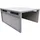 Wiltec Mährobotergarage Flachdach Grau 80x70x38cm