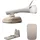 Philips OneTurn 2-in-1 Dampfbügeleisen & Steamer weiß/gold