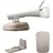 Philips OneTurn 2-in-1 Dampfbügeleisen & Steamer weiß/gold