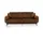W.Schillig Couch Lederbezug 2-Sitzer Braun