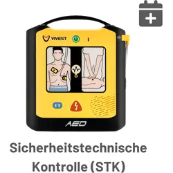 Sicherheitstechnische Kontrolle (STK) für ViVest Defibrillatoren - postalisch