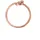 Elli Ring Damen Knoten Verknotet Trend Basic in Rosegold | Gr.: 56