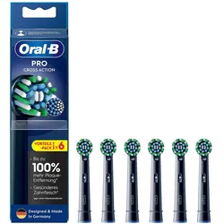 Oral-B Pro Cross Action Schwarz 6er