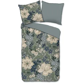 DESCANSO Alessia Blume Grau 155 x 220 cm + 2 x 80 x 80 cm