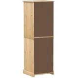 vidaXL Kleiderschrank Corona 55 x 170 x 50 cm Braun