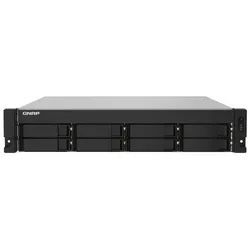 NAS-Netzwerk-Speicher Qnap TS-832PXU-RP-4G 4 GB RAM Schwarz