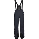 Killtec Herren Funktionshose/Skihose mit abnehmbaren Trägern, Kantenschutz und Schneefang - Enosh, schwarz blau, 3XL